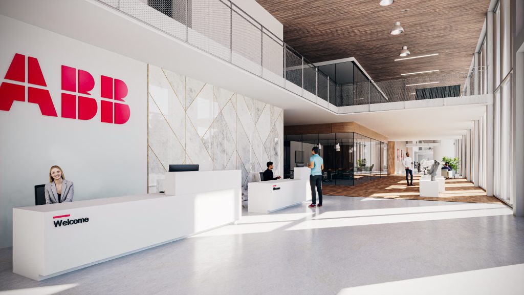 ABB_Robotics_Sweden_Robotics_Campus_Reception